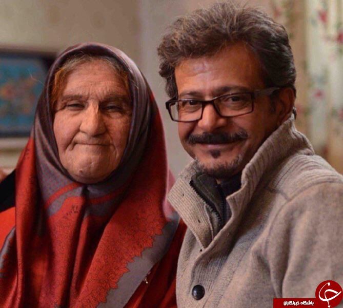 محسن تنابنده پیرزن شد! +عکس