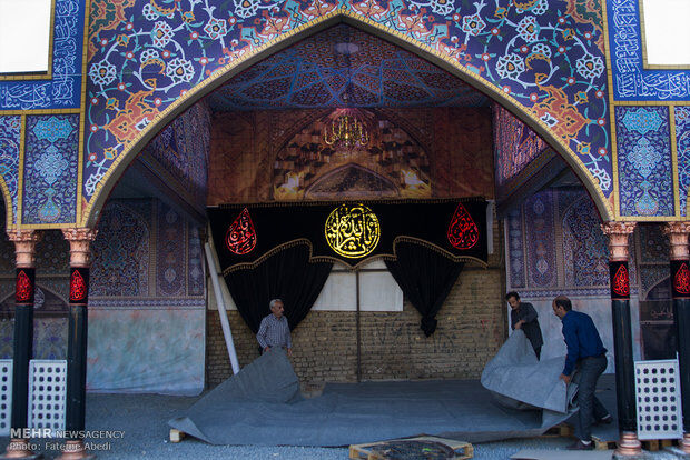 شهر رنگ و بوی محرم گرفت/تصاویر
