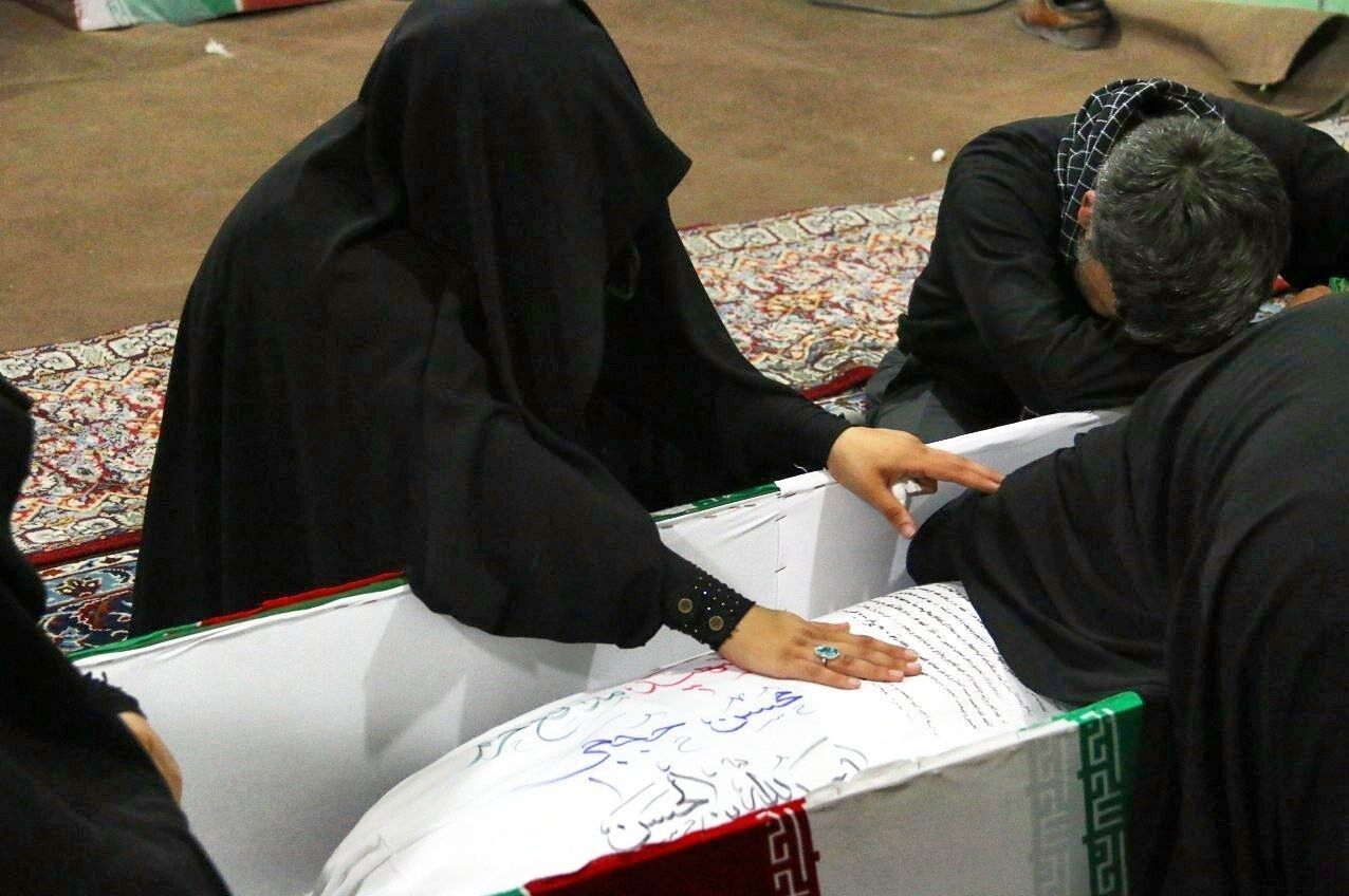نخستین تصاویر از پیکر بی‌سر شهیدحججی