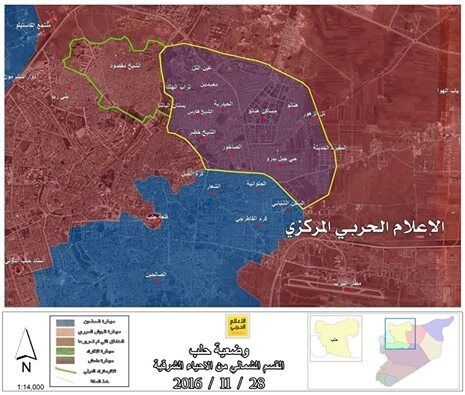 شرق حلب به طور کامل آزاد شد