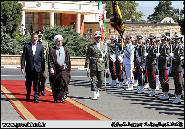 تغییرلباس گاردتشریفات ریاست‌جمهوری
