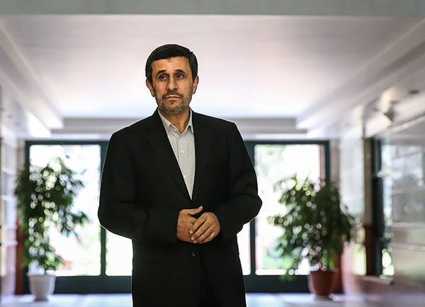 تصاویر احمدی‌نژاد در روز تحلیف روحانی