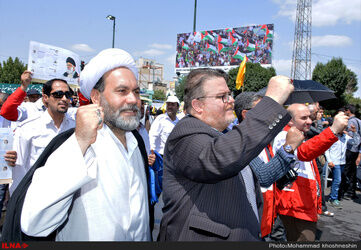راهپیمایی روز قدس در مشهد/تصاویر