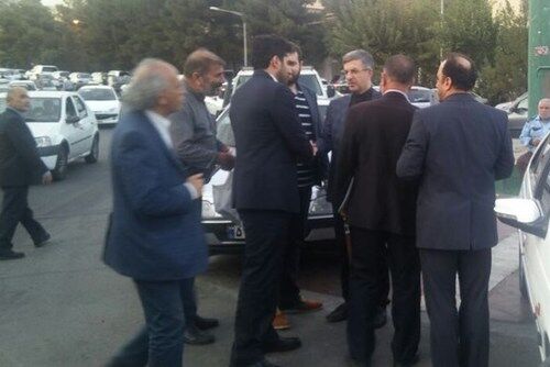 مشایی ظاهر شد/ عکس