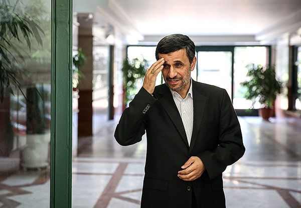 تصاویر احمدی‌نژاد در روز تحلیف روحانی
