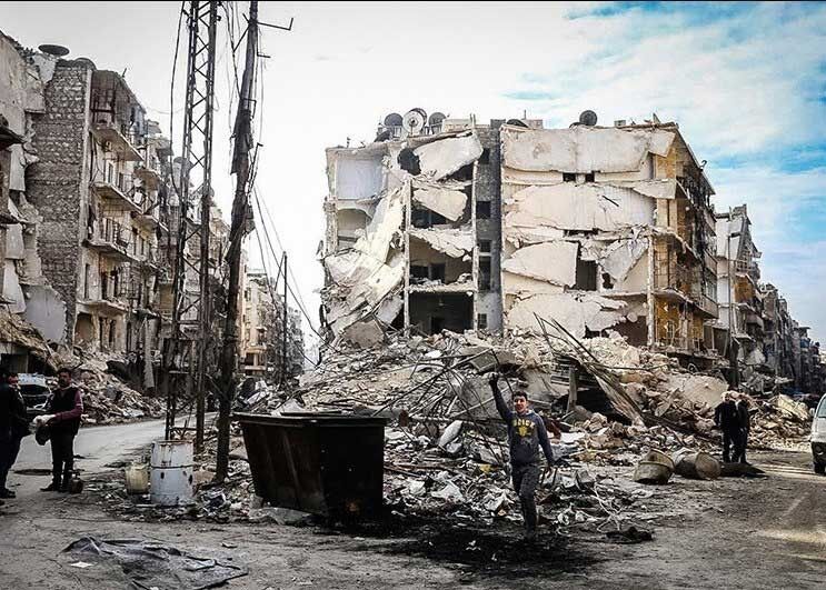 تصاویر حلب پس از آزادی
