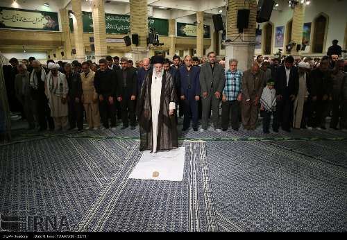 دیدارخانواده‌های شهدا مرزبانی بارهبری/تصاویر