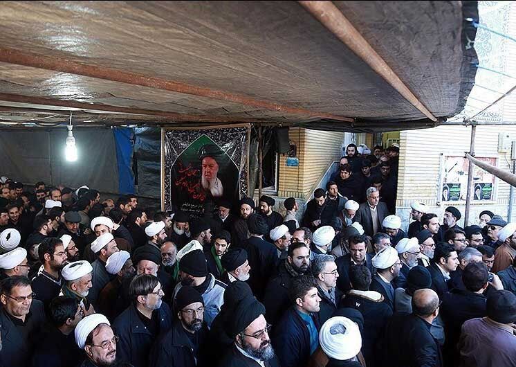تشییع پیکر آیت الله موسوی اردبیلی/تصاویر