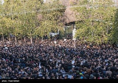 تصاویری از مراسم تشییع پیکر آیت الله هاشمی
