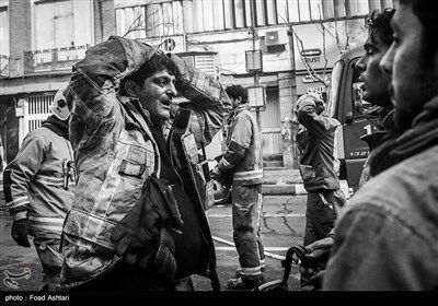 پس از پلاسکو ...بهت و اشک/تصاویر