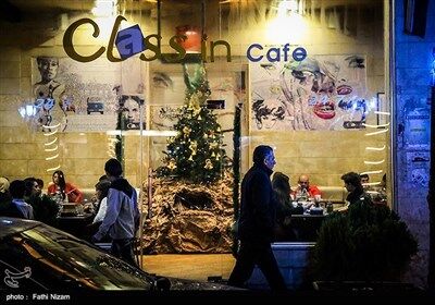 سال نو میلادی در دمشق /تصاویر