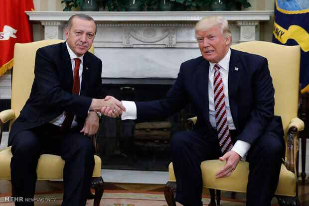 تصاویر دیدار اردوغان با ترامپ‎