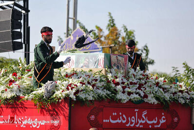گزارش‌تصویری ازمراسم تشییع شهیدحججی