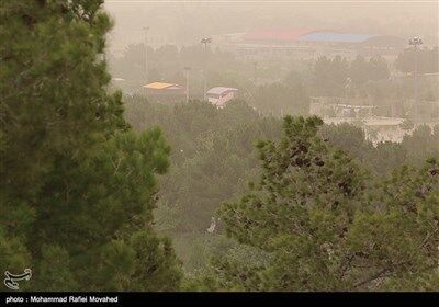 تصاویری از گرد و خاک در قم