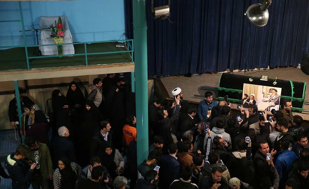 عزاداری در جماران/ تصاویر