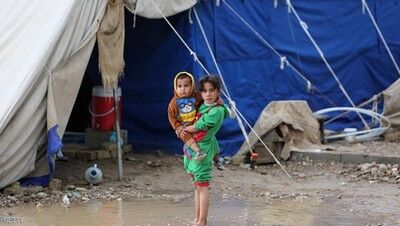 تصاویری از معصومیت کودکان درجنگ