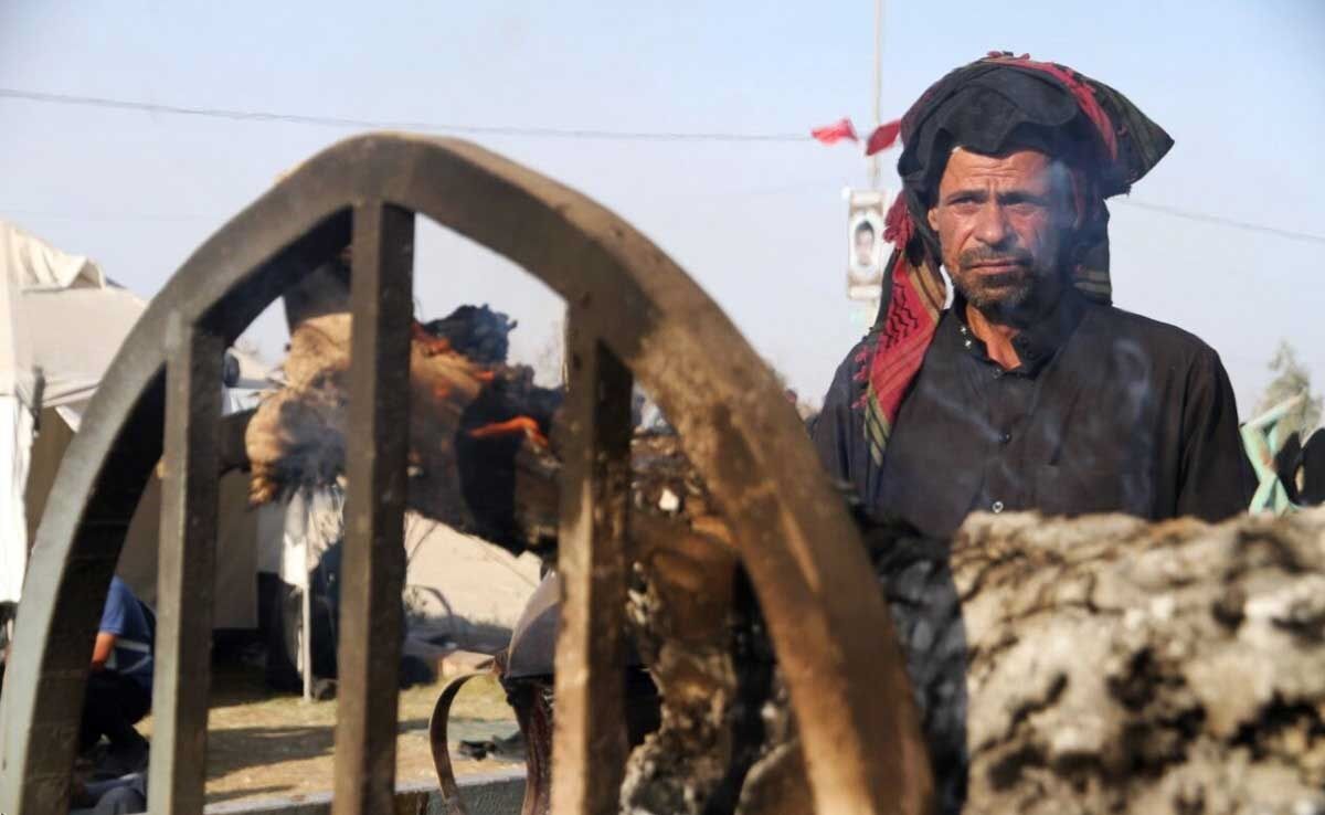 تصاویری از موکب‌ داران اربعین
