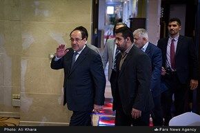 نشست خبری معاون رئیس جمهور عراق