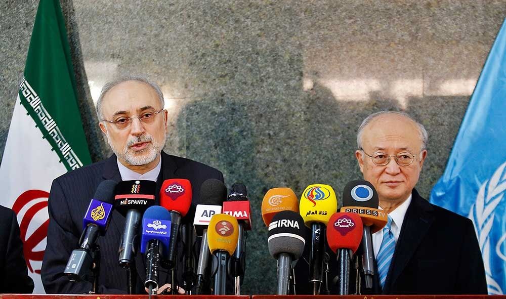تصاویر دیدار آمانو با صالحی