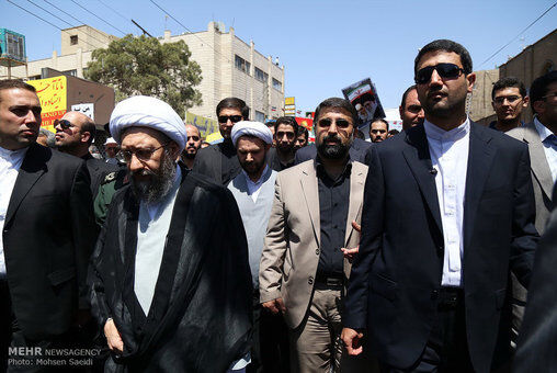 حضورشخصیت‌ها در راهپیمایی/تصاویر