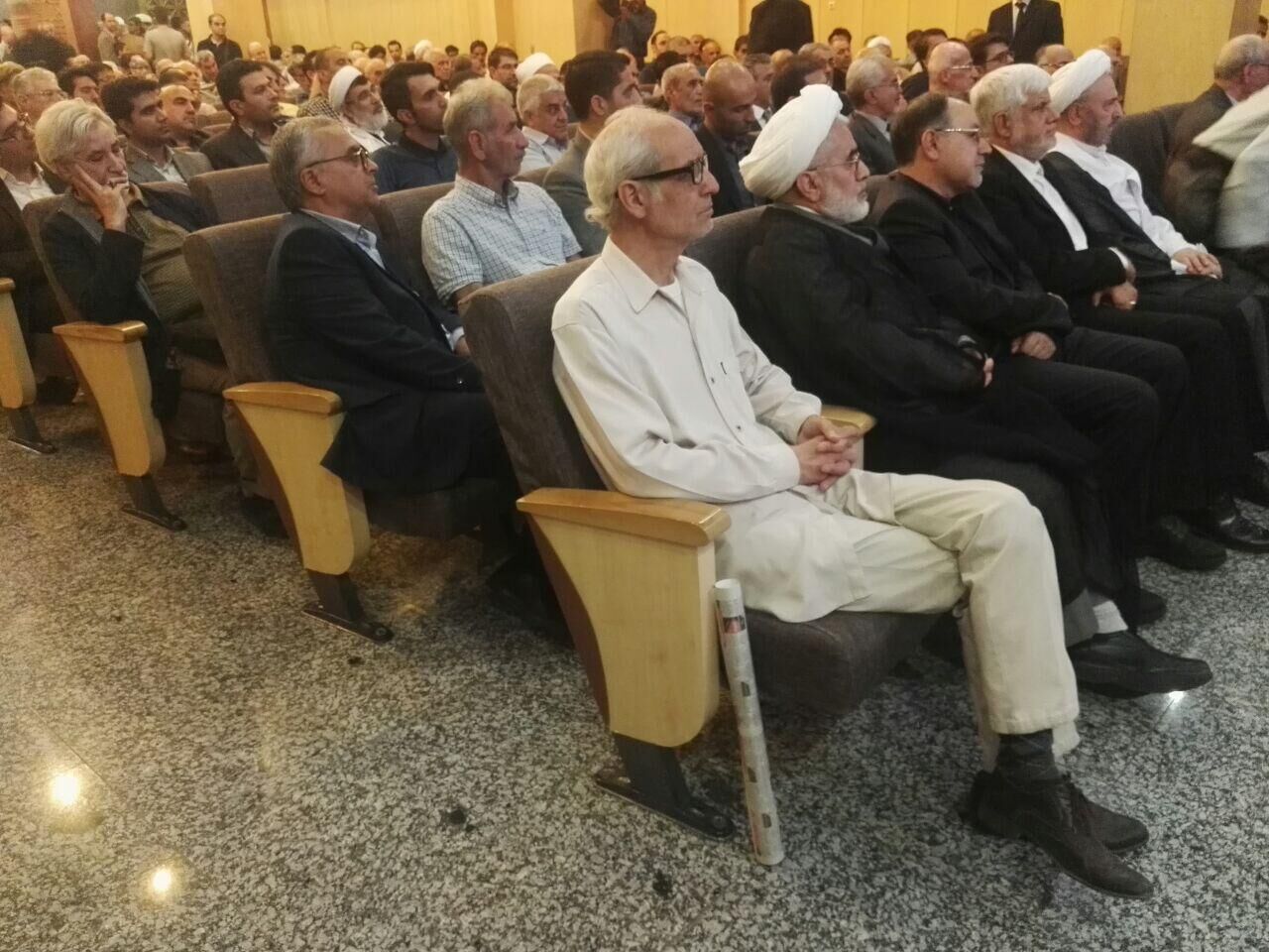 مراسم ترحیم ابراهیم یزدی برگزار شد +تصاویر