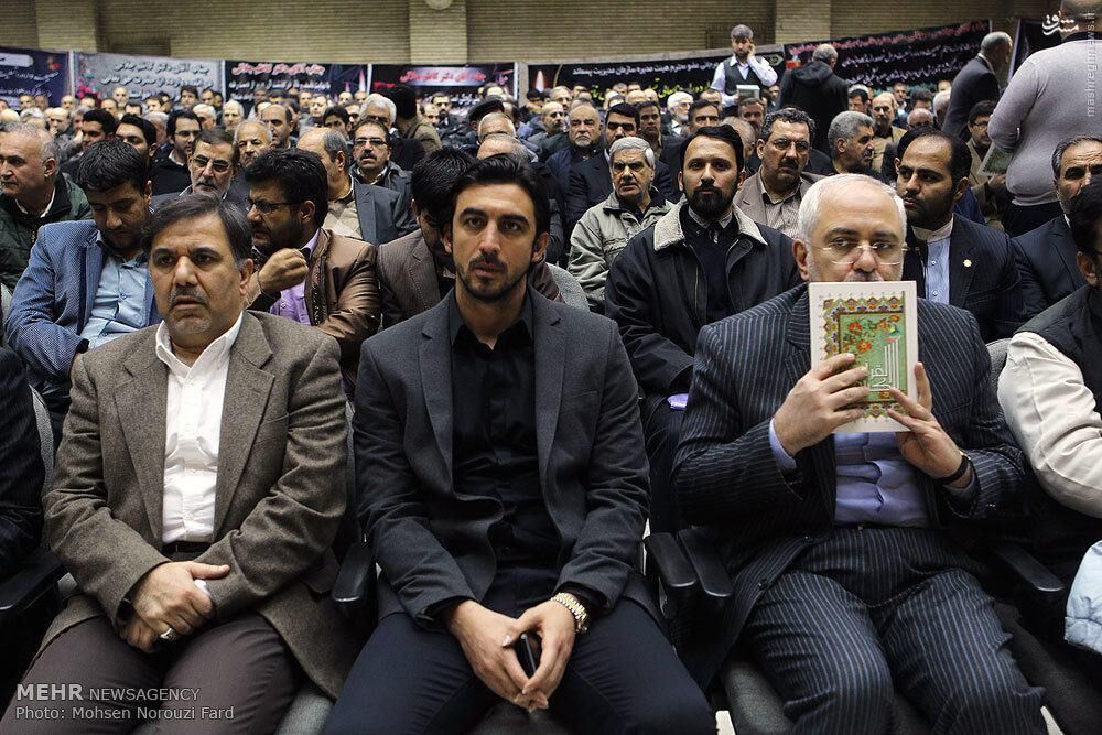 سیدمهدی رحمتی بین دو وزیر/عکس