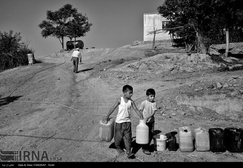 تصاویری از سرزمین های بی آب