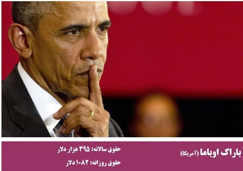سران کشورهای جهان چقدر حقوق می‌گیرند؟
