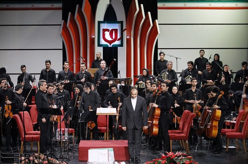 محسن هاشمی در سمفونی افلاکیان/تصاویر
