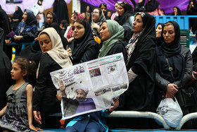 تصاویر سفر روحانی به قزوین