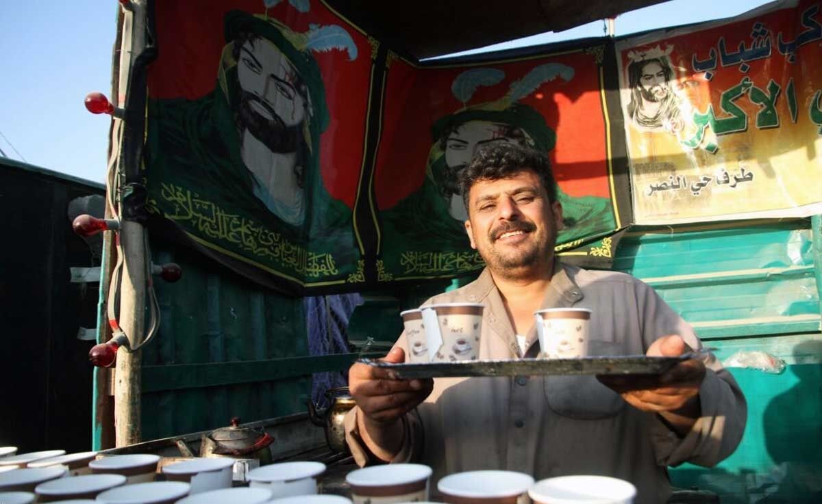 تصاویری از موکب‌ داران اربعین