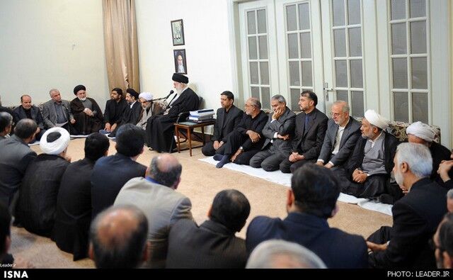 دیدار کارگزاران حج با رهبری/تصاویری