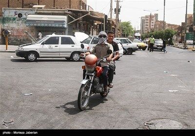 گرمای بی سابقه در اهواز /تصاویر