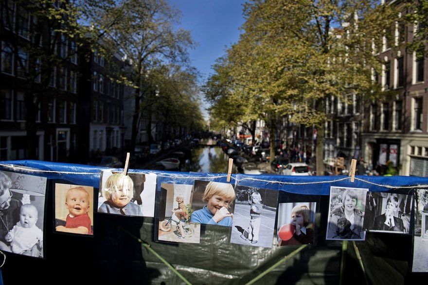 جشن خیابانی هلندی‌ها در تولد پادشاه/تصاویر