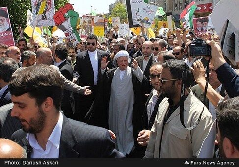 حضورشخصیت‌ها در راهپیمایی/تصاویر
