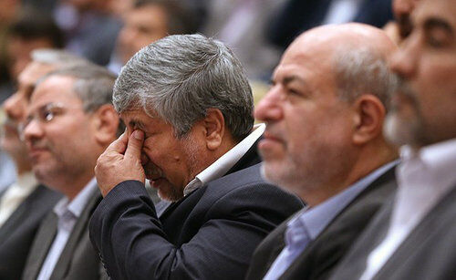 اشک‌های وزرا در مراسم تودیع/عکس
