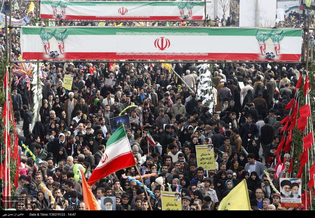 راهپیمایی 22 بهمن در تهران/عکس