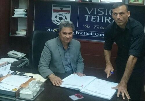 ثبت‌ قرارداد پرسپولیس/عکس
