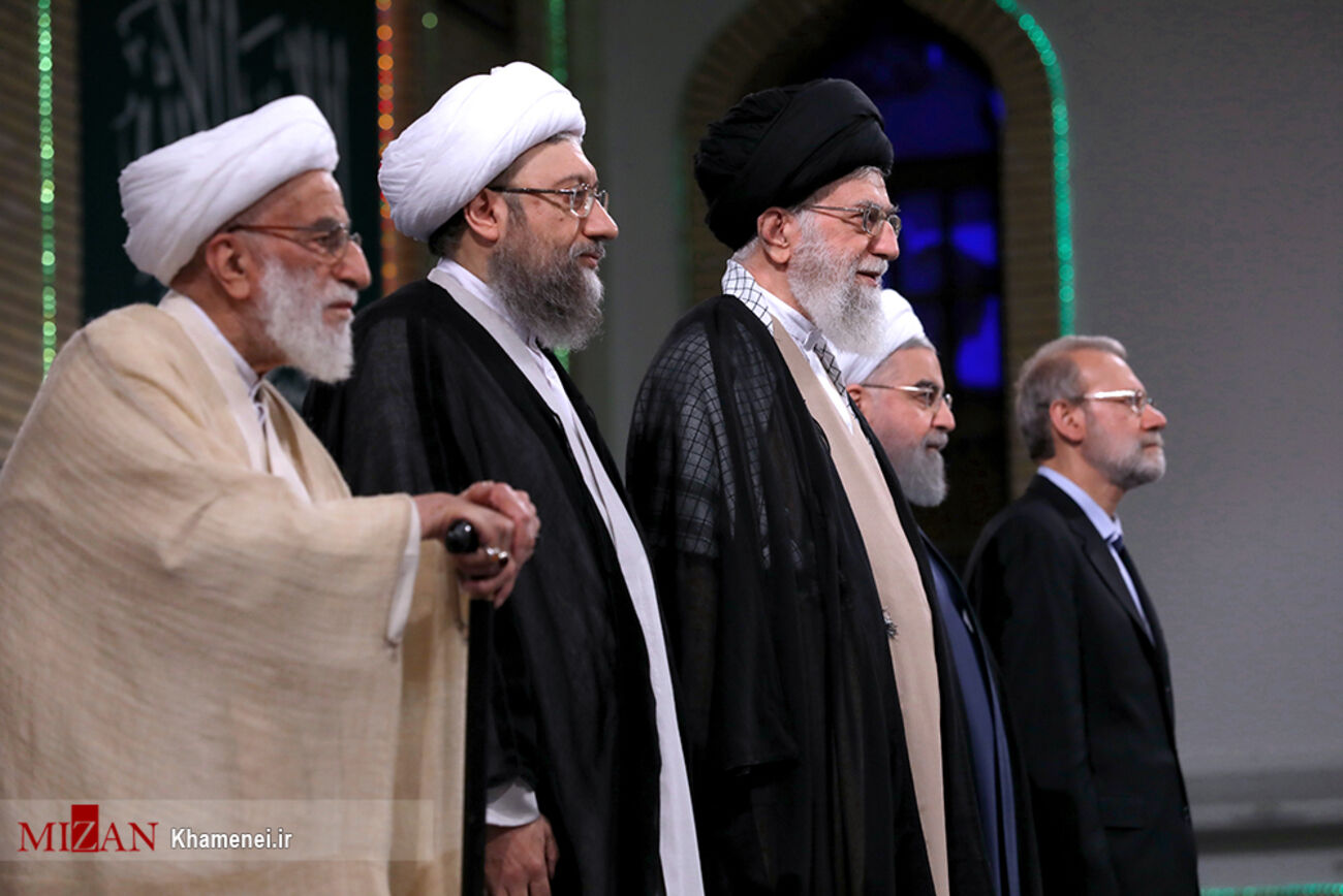تصاویر حضور مسئولان در مراسم تنفیذ حکم ریاست‌جمهوری