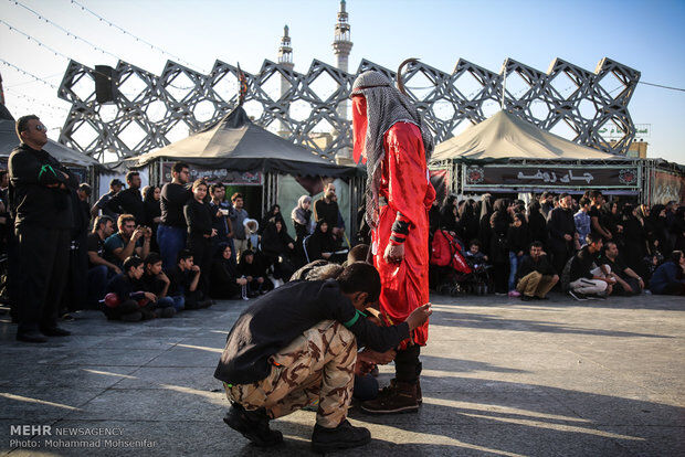 تعزیه در میدان امام حسین /تصاویر