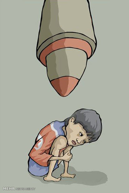 جنگ بی‌پایان سوریه/کاریکاتور