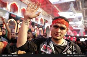 غروب و شب اربعین حسینی در کربلا