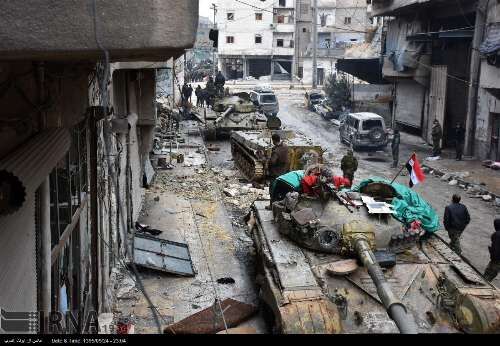 باز پس گیری شهر حلب از تروریست ها
