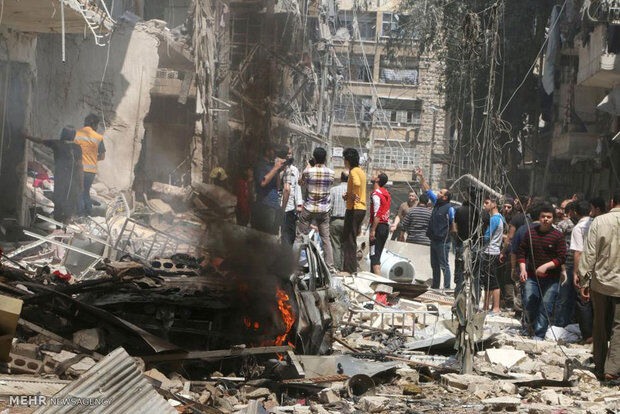 تصاویر نبرد در حلب
