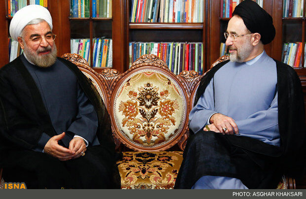 دیدار خاتمی با روحانی/تصاویر