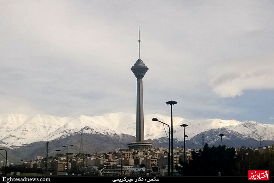چند نما از تهران خلوت/ عکس