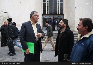 زاکانی به دادگاه رفت/تصاویر