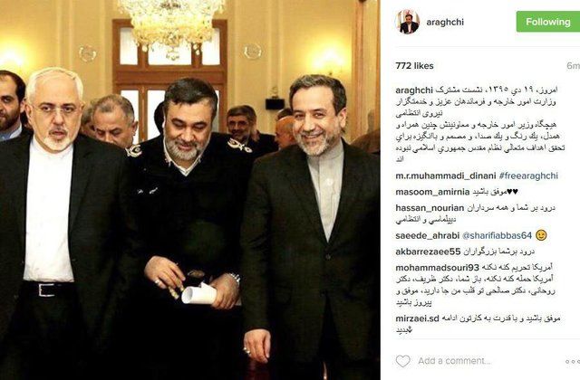 عراقچی:هیچ گاه ظریف و معاونانش چنین همراه و همدل نبوده‌اند