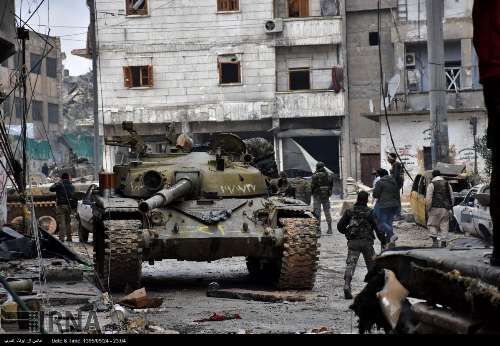 باز پس گیری شهر حلب از تروریست ها