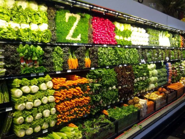 سبزی فروشی لوکس!/عکس